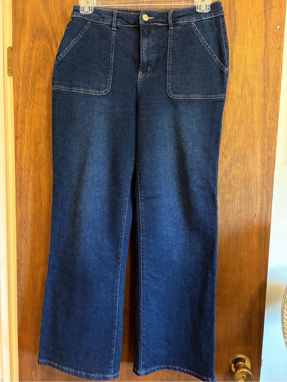 EUC Draper James denim trousers, size 10.